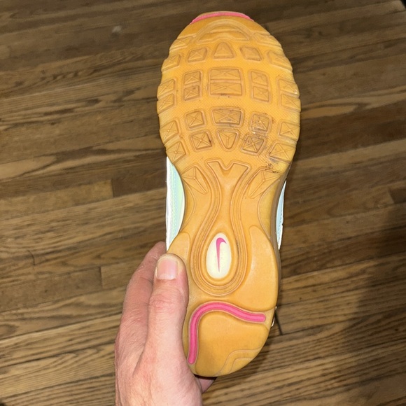 Nike Air Max 98 Teal Tint Nightshade Spirit Size 7.5 - Picture 3 of 5